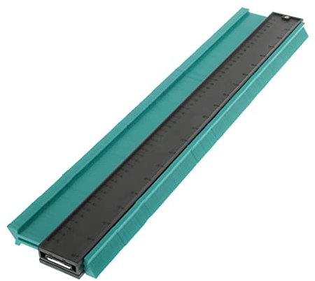 50cm enlehre Schablone enschablone Profillehre für Keramik, Fliesen, Laminate usw, Grün