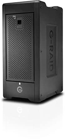 SanDisk Professional G-RAID 96TB SHUTTLE 8 - Enterprise-class 8-bay External Hard Drive; Ultrastar drives inside, Thunderbolt 3 and USB-C, Transportable, hardware RAID; up to 1900MB/s read