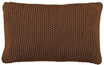 Marc O'Polo Dekokissen Nordic Knit Toffee Brown 30x60 cm