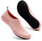Mabove Badeschuhe Wasserschuhe Schwimmschuhe Damen Strandschuhe Aquaschuhe Barfussschuhe Neopren Surfschuhe(Hell Rosa,40/41 EU)