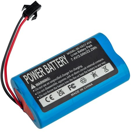 UURRPP Li-ion 7.4V 3000mAh Staubsaugerbatterie ist geeignet für CECOTEC Conga compact