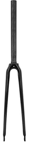 Forcella per Bici da Ciclocross in Fibra di Carbonio, Forcella per Bici da Strada 700C, Tubo Dritto per Freno a C, Accessori per L'Aggiornamento Della Forcella Anteriore Bicicletta Montagna(Lucido)