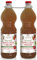 Acetum Apfelessig mit Mutter, umweltfreundlich, ohne Konservierungsstoffe, ohne Konservierungsstoffe, biologisch, ungefiltert und nicht pasteurisiert, 2 Liter (2 Flaschen x 1 l)
