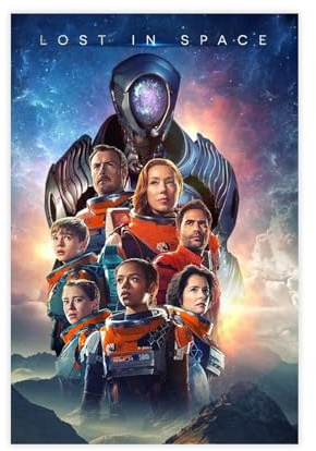 TV-Serie Lost in Space Poster, Leinwand, Poster, Schlafzimmer, Dekoration, Landschaft, Büro, Raumdekoration, Geschenk, 30 x 45 cm
