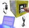 3D-Drucker-Harz-UV-Aushärtungsbox-Set, 395 nm, UV-LED-Lichter, Board mit Lichtsteuerung, 96 LED-Lichtperlen, LED-Licht-Timer, große Aushärtungsbox für Harz, SLA, DLP, LCD, 3D-Drucker, solidify Modell