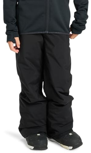 Quiksilver Pantalones de Nieve para niños, Color Negro, Talla 16