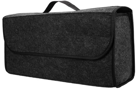 Gatuida Kofferraum-organizer Faltbare Aufbewahrungsbox Kofferraumtasche Aus Vliesstoff Mit Befestigungsdesign Für Ordnung Im Kofferraum Und Kleinigkeitenbox Für Reisen Und Outdoor-aktivitä
