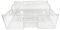 Genuine Replacement Fridge Freezer Crisper Drawer Assembly Compatible for Russell Hobbs RH82BUFZ1E1W RHBUFZR6002