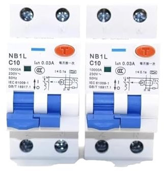Disjoncteur de fuite spécial for ascenseur de type A 20A 32A40A 1P+N Interrupteur d'air de type C(6A)
