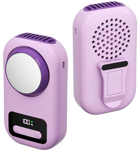 Morelax Ventilador Portatil Ventilador con Hielo,5 Velocidades, Batería Recargable