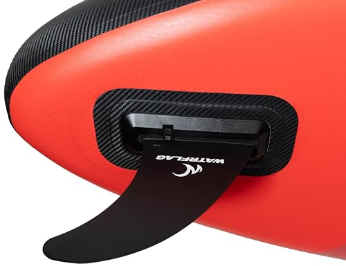 Premium SUP Board - WATRFLAG Flow Red 10'2 -Set- Allround + EXTRA Paddle