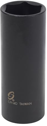 SUNEX TOOLS 2621 1/2-Inch Drive 21-Mm Extra Thin Wall Deep Impact Socket