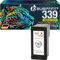 Bubprint Druckerpatrone kompatibel als Ersatz für HP 339 HP339 für Deskjet 6500 6840 6980 9800 Officejet 7210 7310 K7100 Photosmart 2610 8050 8150 8450 Schwarz