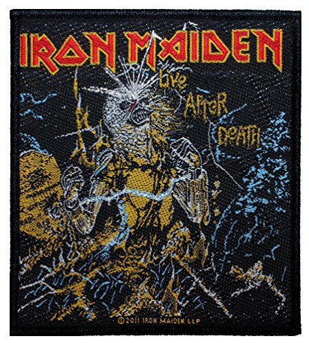 Iron Maiden Live After Death Patch 10cm x 10.5cm (4 x 4 1/4)
