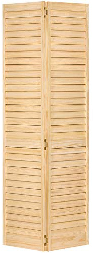 Kimberly Bay Puerta de armario, plegable, persiana de rejilla (91 x 203 cm)