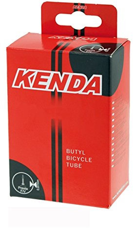 Kenda Chambre à air 24 x 1,75 – 1,95 avec valve américaine, emballée dans une boîte