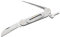 Herbertz Messer Seglermesser Marlspieker Schäkelöffner Länge geöffnet: 18.2cm, grau, M