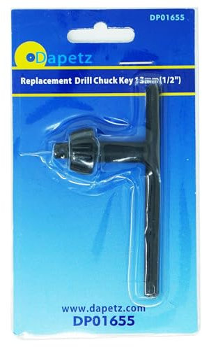 Dapetz® Clé de Mandrin 13mm – Outil de Remplacement en Acier Haute Résistance pour Perceuses à Main, Outils Électriques et Machines de Perçage