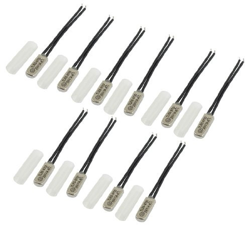 sourcing map 10 Pcs TLRS - 9700 45 NC Temperatur Control Switch Thermostat Bimetall Disc de