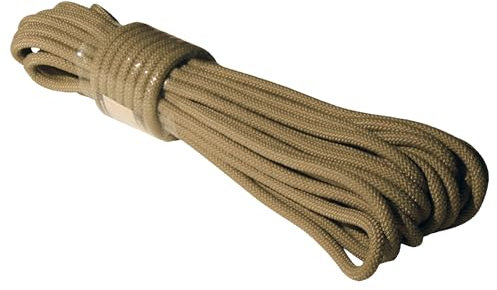 Mil-Tec Commando-Seil 15m Coyote 5mm