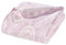 WOHNWOHL® Kuscheldecke (150x200cm) • Weiche Tagesdecke • Sofadecke • Wohndecke • Schlafdecke • Oeko-Tex zertifizierte Baumwolldecke • Samtig weiche Decke • Decke mit Muscheln