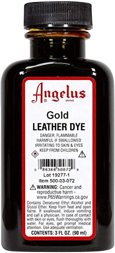 Angelus Leather Dye Gold