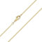 MATERIA Gold Ankerkette 925 Sterling Silber 1,2mm Halskette vergoldet in 40-80cm verfügbar #K61, Länge Halskette:40 cm
