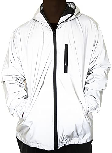 NewL Veste de Cyclisme/Course réfléchissante UltraVisible pour Homme (S(Tags XL))