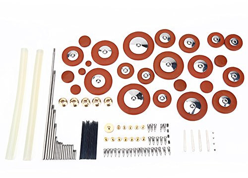 Dilwe Altsaxophon Repair Tools, Alt Sax Musical Instrument Schrauben Pad Mutter DIY Zubehör