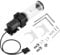 Eboxer Réservoir à Eau Cylindre G1/4 Réservoir de Refroidissement Pompe à Eau 12V 19W pour PC(110mm)