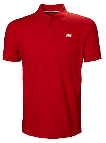Helly Hansen Men's Transat Polo, Red, L
