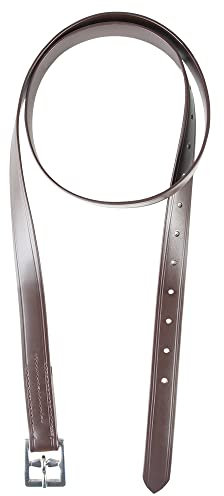 PFIFF 102695 Steigbügelriemen, Riemen Steigbügel, Synthetik Braun 110 cm