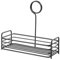 HENDI Menage Set, Rechteckig, Gewürzständer, 205x90x(H)180mm, Mattschwarz