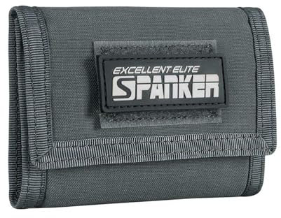 EXCELLENT ELITE SPANKER Portefeuille Tactique de Carte de crédit d'identité en Nylon Portefeuille Tactique avancé de Style Militaire(Gris)