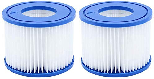 GAODA VI Filterkartusche für Pool, Flowclear Pool Filter, Filter Ersatzfilter für Lay-Z-Spa Miami, für Vegas, für Monaco. Größe 6-58323. (2 Pack)