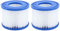 GAODA VI Filterkartusche für Pool, Flowclear Pool Filter, Filter Ersatzfilter für Lay-Z-Spa Miami, für Vegas, für Monaco. Größe 6-58323. (2 Pack)