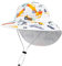 Foruhoo Sonnenhut Mädchen mit Nackenschutz, Mütze UV Schutz 50+ Schnelltrocknender(#1 Weiß,52-56)