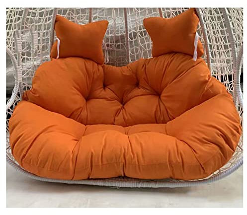 PPGE Hängesessel Kissen 2 Personen, Doppel Hängesesselkissen, Doppeltes Hängestuhl Sitzkissen, Dicker Schaukelsitzkissen, Hängekorb Stuhlkissen, 2 Personen Hängendes Ei-stuhlkissen, (Color:#2)
