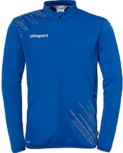 uhlsport Score 26 Classic Jacke Herren Sport Fußball Trainingsjacke Sweatshirt Jacke Sweatjacke - elastischer Ausgehanzug mit Reißverschluss-Taschen, 128