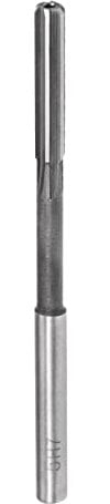 CoCud Spannen Reibahle 5mm Schnitt Durchmesser H7 Schnellstahl Gerade Flöte Fräswerkzeug - (Anwendungen: für Drehbank Bohren Maschine) 1Stk