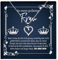 22Feels Romantisches Geschenk Ehefrau Schmuck Set zum Hochzeitstag, Valentinstag für Sie, Geburtstag Frauen - Echt Silber 925 Herz Halskette mit Karte
