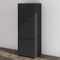 Mai & Mai Armoire à Chaussures Commode à Chaussures Entrée avec 3 Compartiments Meuble de Rangement Chaussure Gris Noir Mat 45x36x120 cm ACH2