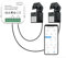 Contatore Intelligente Wi-Fi, Contatore Wi-Fi per Tuya KWh per Tuya a 2 Vie da 80 A, Monitoraggio della Potenza, Telecomando dell'app, Gestione dei Dati del Contatore del Consumo Energetico