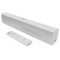 Majority Barra Soundbar Bluetooth | 50 Watt 2.0 Sound Bar Televisore e PC | Casse per TV con ottica, RCA, USB, MP3 e AUX | Soundbar per PC | Compatto e Senza Fili Bowfell Bianco