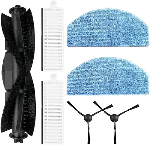 YUETTYY Accesorios de repuesto para Laresar L6 Pro para Laresar Evol 3 Robot Aspiradora Mopa Filter, incluye filtros Hepa, fregonas, cepillos (estilo 1)