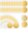 COMNICO 50 Rubbelaufkleber Rubbellose Selber Machen Rubbel-Off-Etiketten 5cm Goldene Rubbel-Off-Aufkleber, Rund Selbstklebende Rubbelkarten zum Erstellen von Belohnungs-Tombola-Karten zum Selbermachen