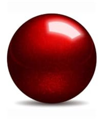 Trackball Mouse Ball for ELECOM Huge Trackball Mouse/Kensington Orbit Trackball Mouse/SANWA GMAWTB40/Logitech M570 M575 (25mm)