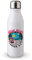 MAXIKIWI Einwandige Wasserflasche mit Schraubverschluss, nicht isoliert, leicht, Aluminium, BPA-frei, auslaufsicher, Sommer, Strandurlaub, 123881, 500 ml