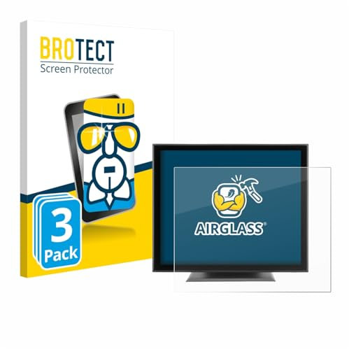 brotect Protection Écran Verre pour Iiyama ProLite T1532MSC-B1S (3 Pièces) Film Protecteur Vitre 9H [Anti-Rayures, Transparent]