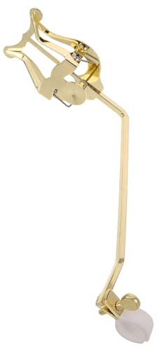 French Horn Sheet Music Lyre Clamp Gold Metal Clip Beginner